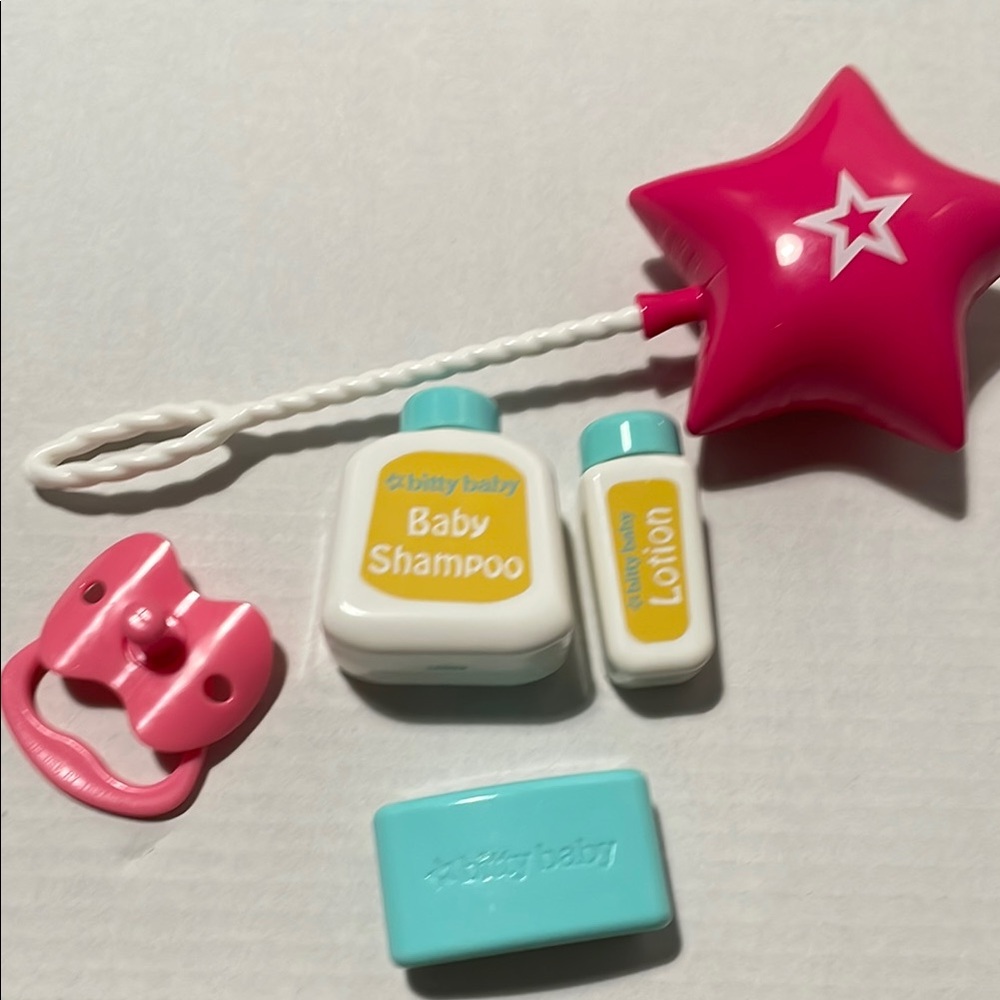 American Girl Pink and White Doll Accessories Set